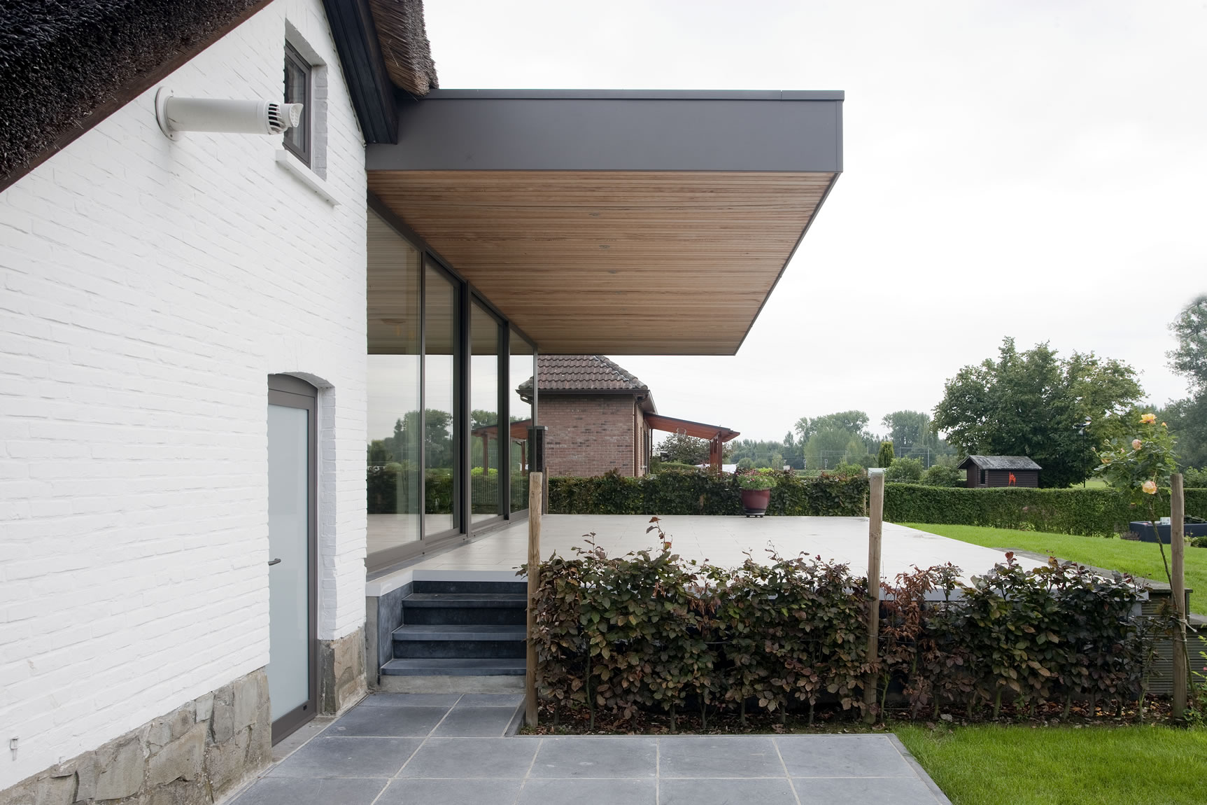Ruwbouw van een nieuwbouwproject